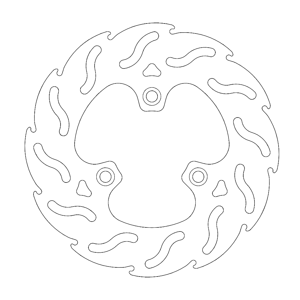 Moto-Master Flame Jarrulevy Scooter Benelli, Malaguti