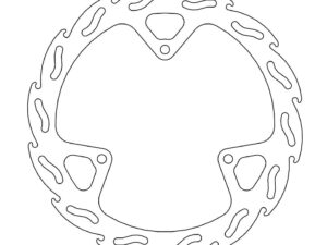 Moto-Master Flame Jarrulevy eteen KTM: 65