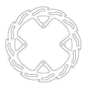 Moto-Master Flame Jarrulevy eteen KTM: SX 85