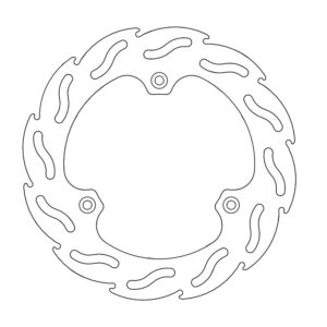 Moto-Master Flame Jarrulevy eteen Suzuki: RM 80-85