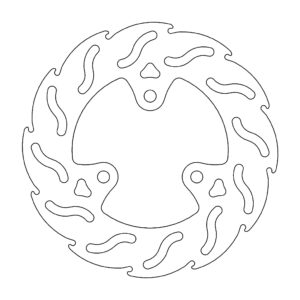 Moto-Master Flame Jarrulevy Scooter Aprilia, Beta