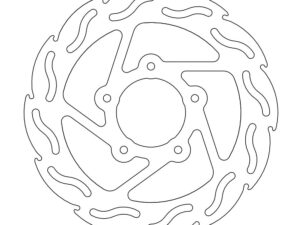 Moto-Master Flame Jarrulevy Scooter Benelli: Adiva, Gilera: Runner, Vespa