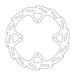 Moto-Master Flame Jarrulevy taakse TM 125-250-300-400-530