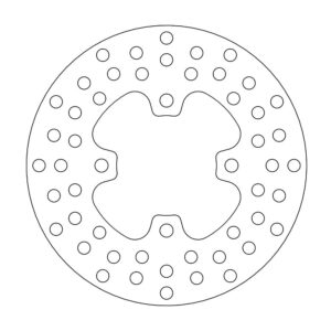 Moto-Master Jarrulevy eteen Polaris: PPunainenator 500