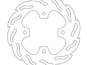 Moto-Master Flame Jarrulevy taakse Polaris: PPunainenator 500