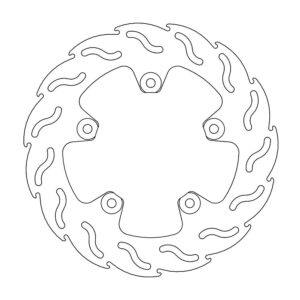 Moto-Master Flame Jarrulevy taakse Ducati: 749, 999