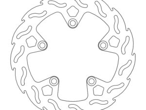 Moto-Master Flame Jarrulevy taakse Yamaha: FZ1, FZ6, MT-03