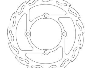 Moto-Master Flame Jarrulevy eteen Kawasaki KX, KX-F