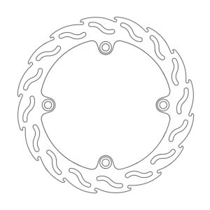 Moto-Master Flame Jarrulevy taakse Honda: XRV 750, Varadero 1000