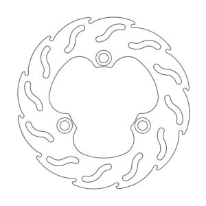 Moto-Master Flame Jarrulevy taakse Suzuki: LT-R450