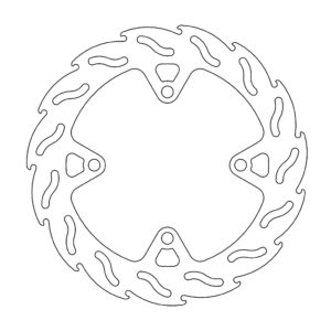 Moto-Master Flame Jarrulevy taakse Kawasaki: ZX-14R