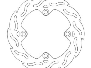 Moto-Master Flame Jarrulevy taakse Triumph: T1050,T955,T509