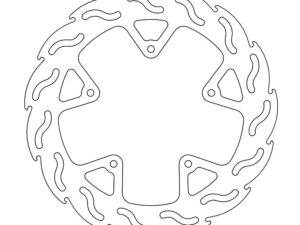 Moto-Master Flame Jarrulevy taakse Aprilia: RXV 450/550, SXV 450/550