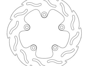 Moto-Master Flame Jarrulevy taakse KTM: RC8