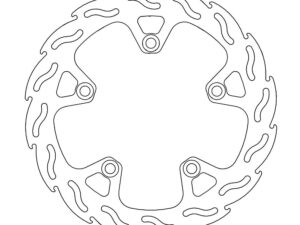 Moto-Master Flame Jarrulevy eteen Suzuki: AN 400 / 650 Burgman oikea