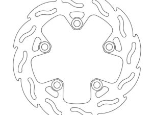 Moto-Master Flame Jarrulevy taakse Suzuki: AN 250 / 400 Burgman