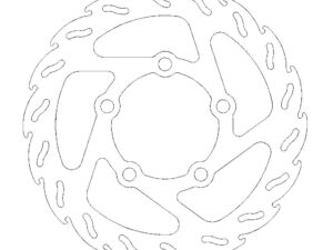 Moto-Master Flame Jarrulevy taakse KTM SX50