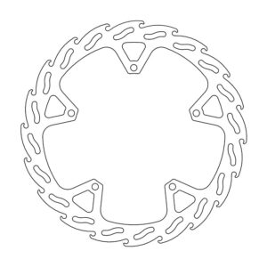 Moto-Master Flame Jarrulevy eteen Yamaha: YZF-R125