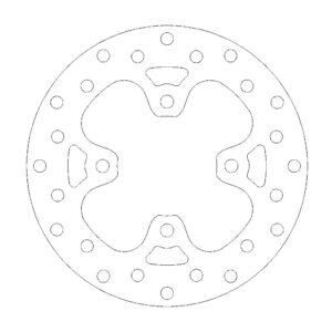 Moto-Master Jarrulevy eteen KTM XC450 / XC505  quad