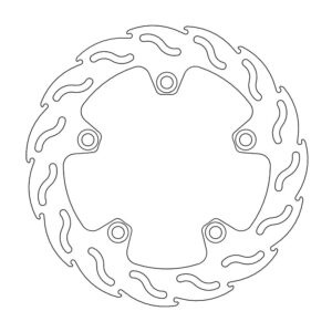 Moto-Master Flame Jarrulevy taakse Suzuki: GSF 650 / 1250 Bandit / Gladius ABS