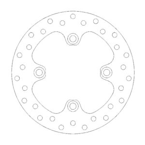 Moto-Master Jarrulevy eteen Suzuki LTA 700 / 750 Kingquad
