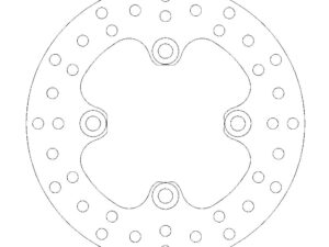 Moto-Master Jarrulevy eteen Kawasaki KVF 650 / 700 / 750 Bruteforce