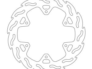 Moto-Master Flame Jarrulevy taakse Yamaha: WR250 X & R