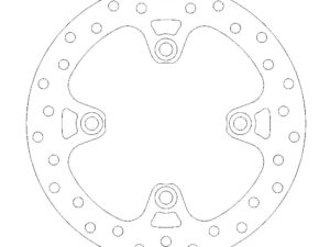 Moto-Master Jarrulevy eteen Yamaha YFM 700 Grizzly