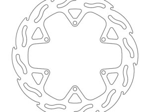 Moto-Master Flame Jarrulevy taakse BMW: G450X