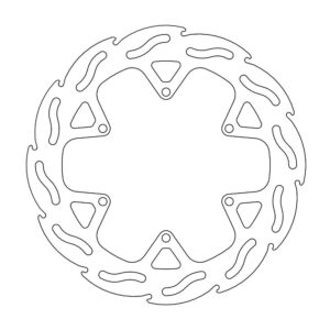 Moto-Master Flame Jarrulevy taakse BMW: G450X