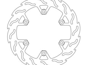 Moto-Master Flame Jarrulevy taakse Yamaha RD 350