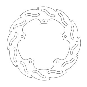 Moto-Master Flame Jarrulevy taakse BMW S1000RR