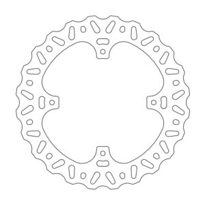 Moto-Master Jarrulevy CR/CRF taakse Nitro