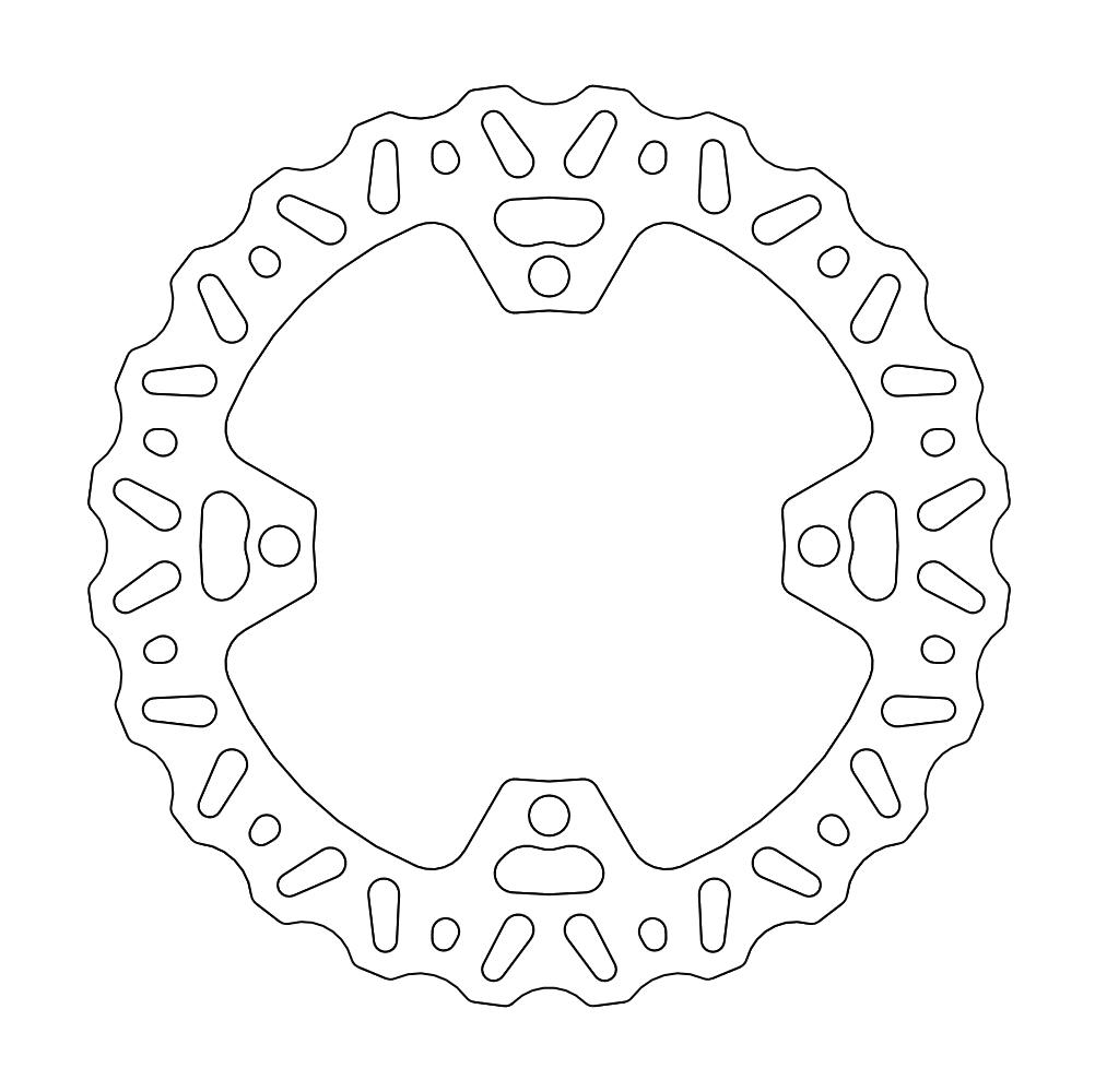 Moto-Master Nitro Jarrulevy taakse RMZ