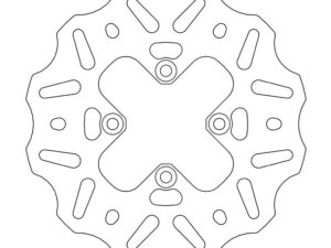 Moto-Master Nitro Jarrulevy taakse SX65