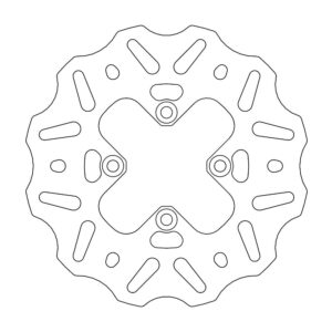 Moto-Master Nitro Jarrulevy taakse SX65