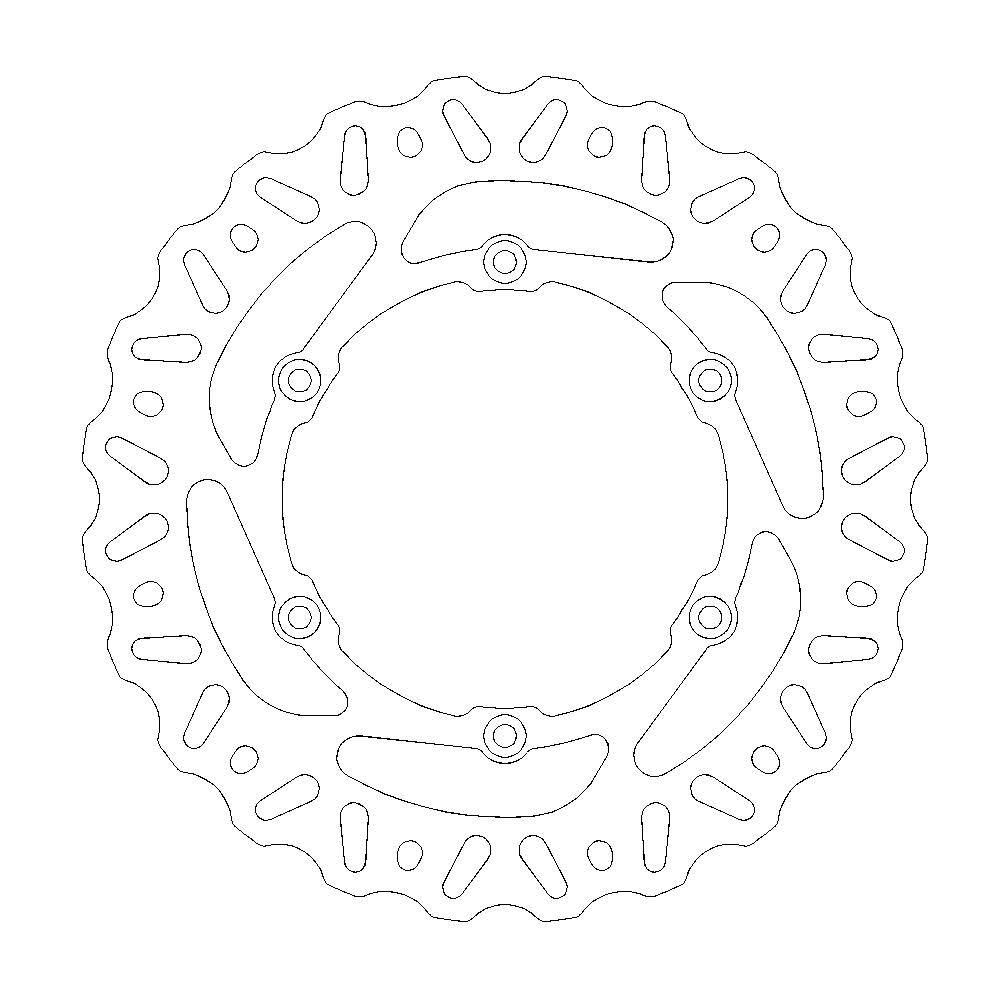 Moto-Master Nitro Jarrulevy taakse RM 125/250