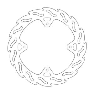 Moto-Master Factory Jarrulevy taakse Honda