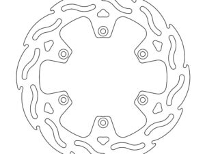 Moto-Master Flame Jarrulevy taakse Kawasaki KX 125/250 KLX300 (replaces 110034)