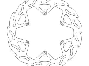 Moto-Master Flame Jarrulevy eteen Yamaha WR, WRF, YZF ( replaces 110152)