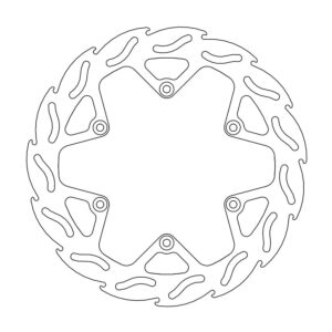 Moto-Master Flame Jarrulevy eteen Yamaha WR, WRF, YZF ( replaces 110152)