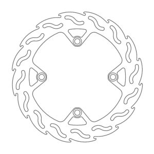 Moto-Master Flame Jarrulevy taakse Husqvarna 2011