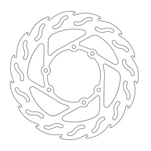 Moto-Master Flame Jarrulevy eteen Yamaha / TM