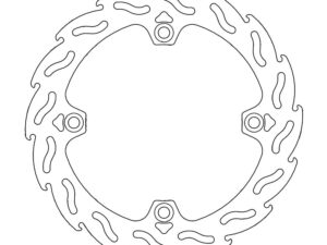 Moto-Master Flame Jarrulevy eteen oikea Dominator/Transalp 650