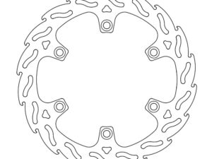 Moto-Master Flame Jarrulevy eteen oikea Honda/Triumph