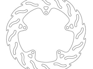 Moto-Master Flame Jarrulevy taakse Yamaha Fazer 8, FZ8