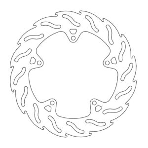 Moto-Master Flame Jarrulevy taakse Yamaha Fazer 8, FZ8