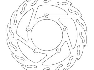 Moto-Master Flame Jarrulevy taakse Mana 850