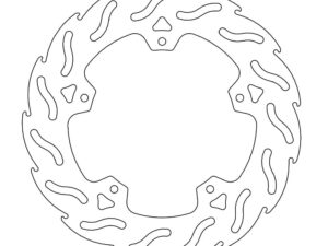 Moto-Master Flame Jarrulevy taakse Vespa