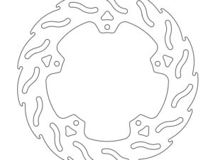 Moto-Master Flame Jarrulevy taakse Gilera, Piaggio